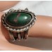 STERLING VINTAGE TURQUOISE RING SOUTHWEST DEISGN S-7. WT/ 10 GRAMS STERLING VINTAGE TURQUOISE RING SOUTHWEST DEISGN S-7. WT/ 10 GRAMS